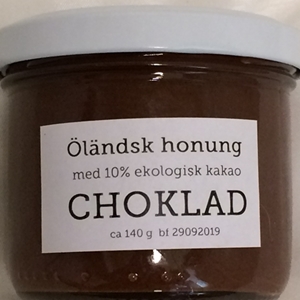 Öländsk honung Choklad med ekologisk kakao ca 140g